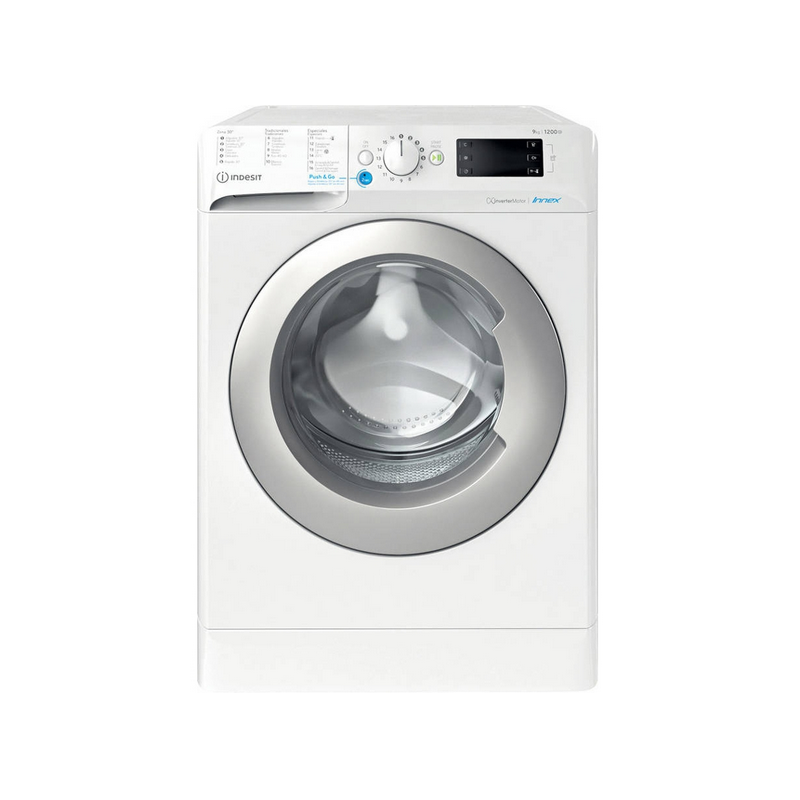 MAQUINA LAVAR ROUPA INDESIT 9KG BWE 91285X WS SPT N