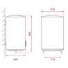 TERMOACUMULADOR TEKA EWH 80 D SLIM