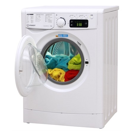 MAQUINA LAVAR ROUPA INDESIT 8KG EWE 81284 W SPT N