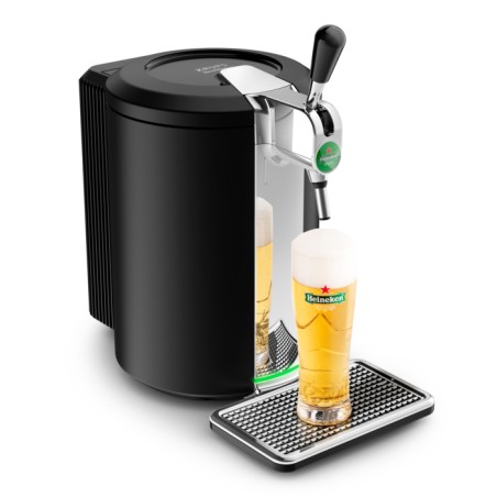 MAQUINA CERVEJA KRUPS BEERTENDER COMPACT BLACK VB450E10