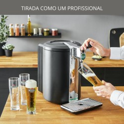 MAQUINA CERVEJA KRUPS BEERTENDER COMPACT BLACK VB450E10