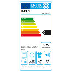 MAQUINA SECAR ROUPA INDESIT 7KG I1 D70W SPT