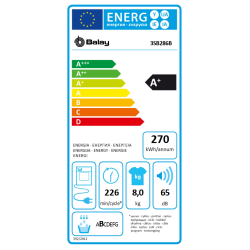 MAQUINA SECAR ROUPA BALAY 8KG 3SB286B