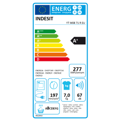 MAQUINA SECAR ROUPA INDESIT 7KG YT M08 71 R EU